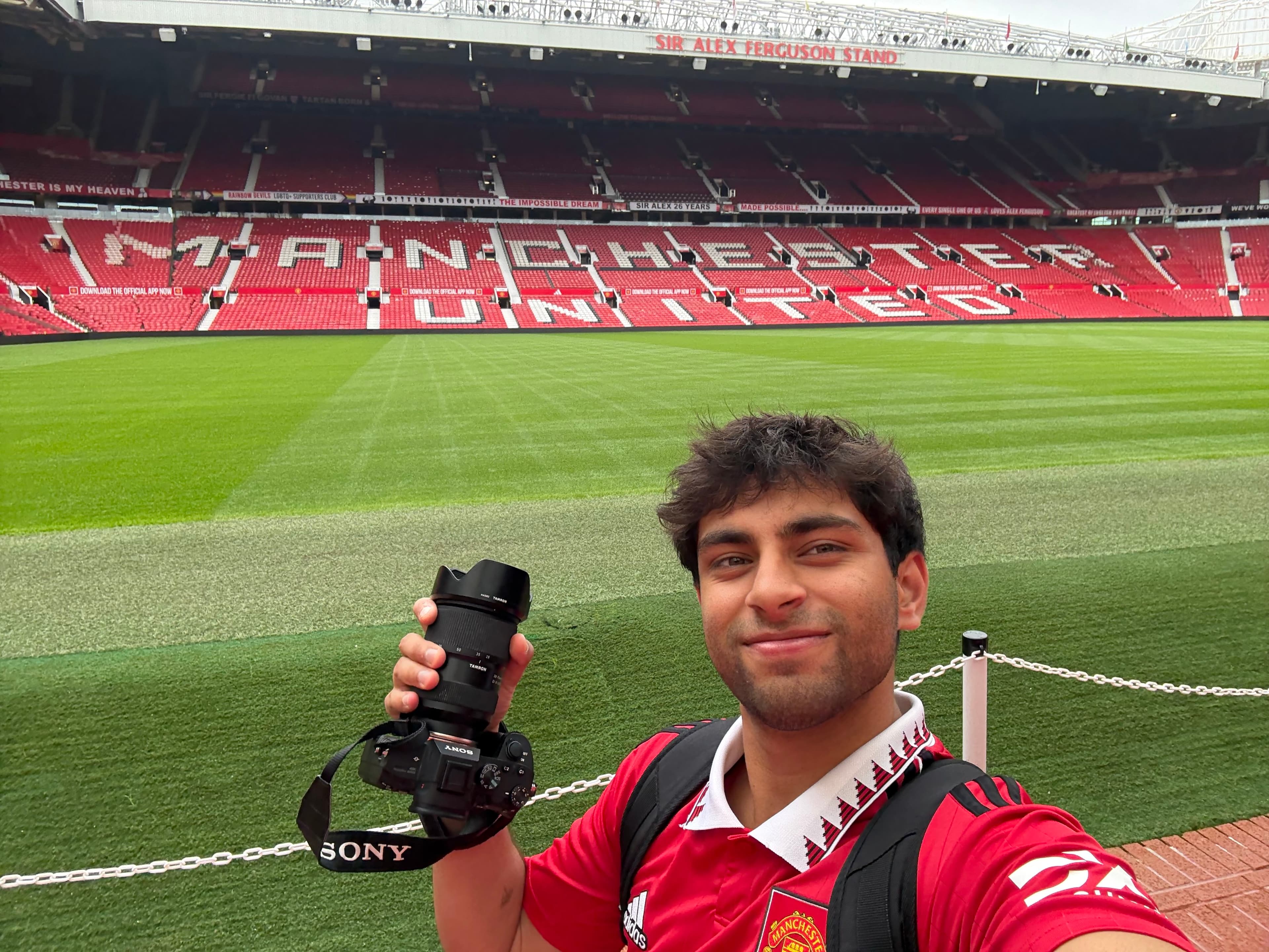 Arnav at Old Trafford